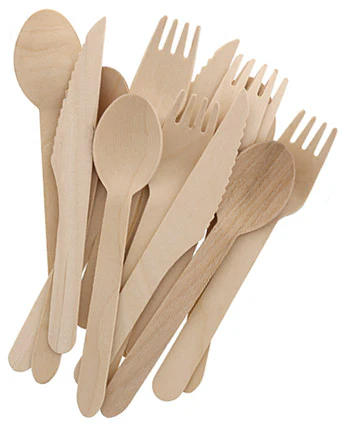 Birchwood Wooden Cutlery