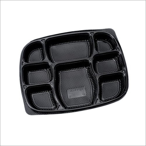 8 CP Plastic Disposable Food Tray