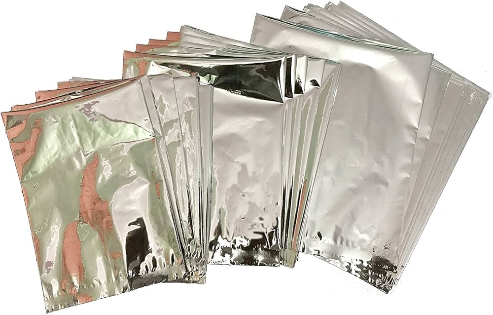 Silver Food Pouch