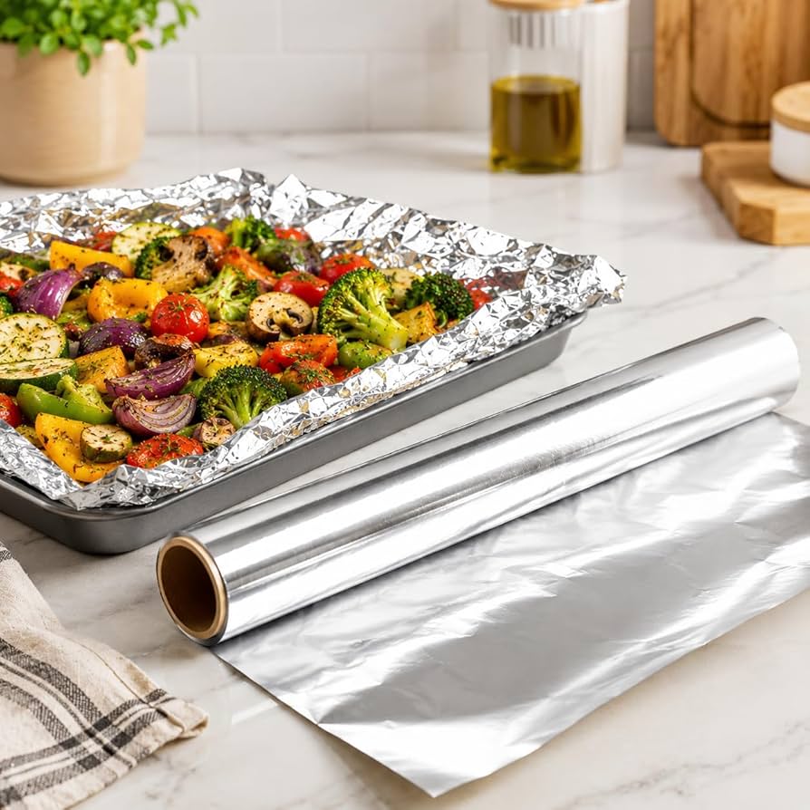 Silver Aluminium Foil Roll