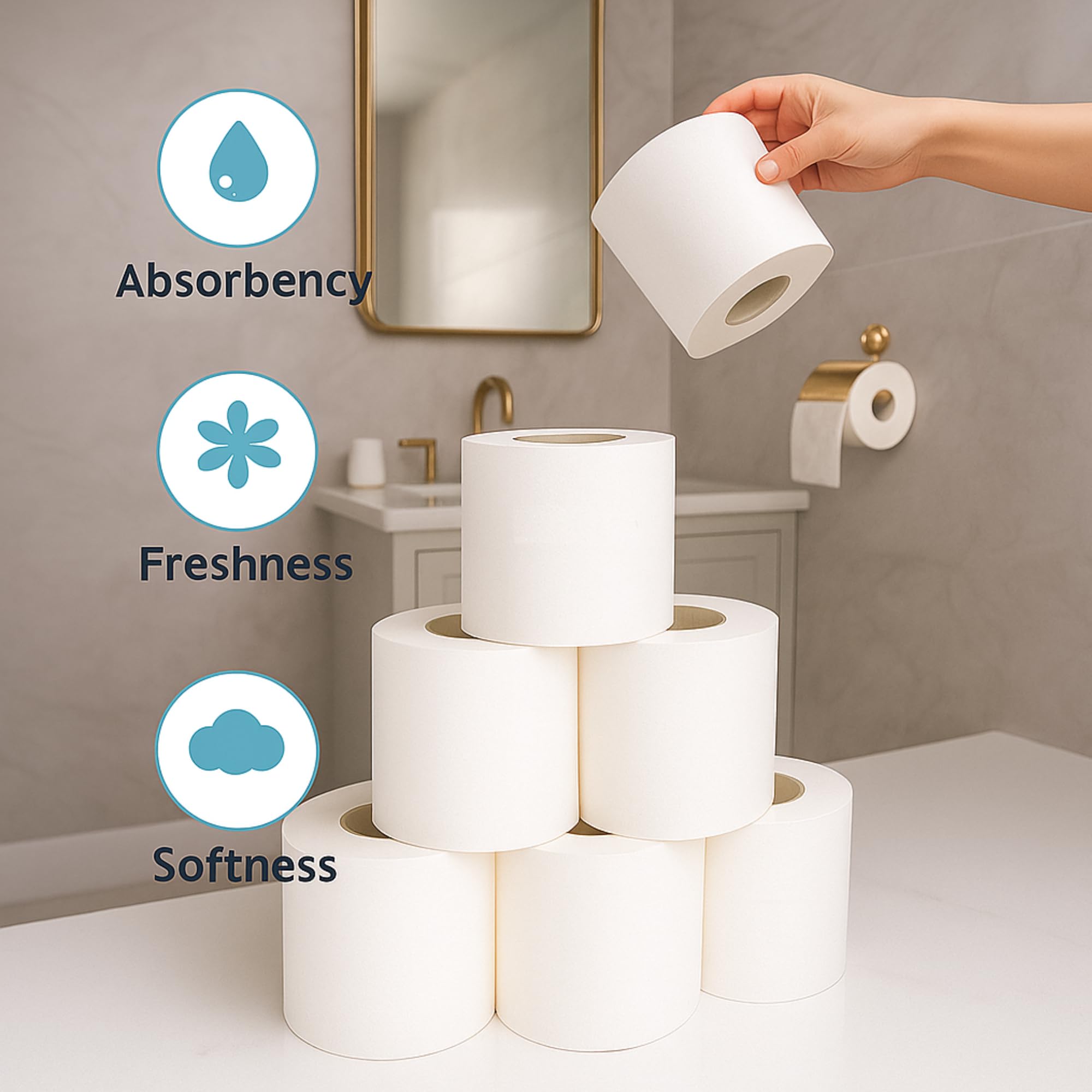 TOILET ROLLS