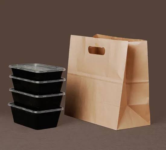 Deep Punch Kraft Paper Bag