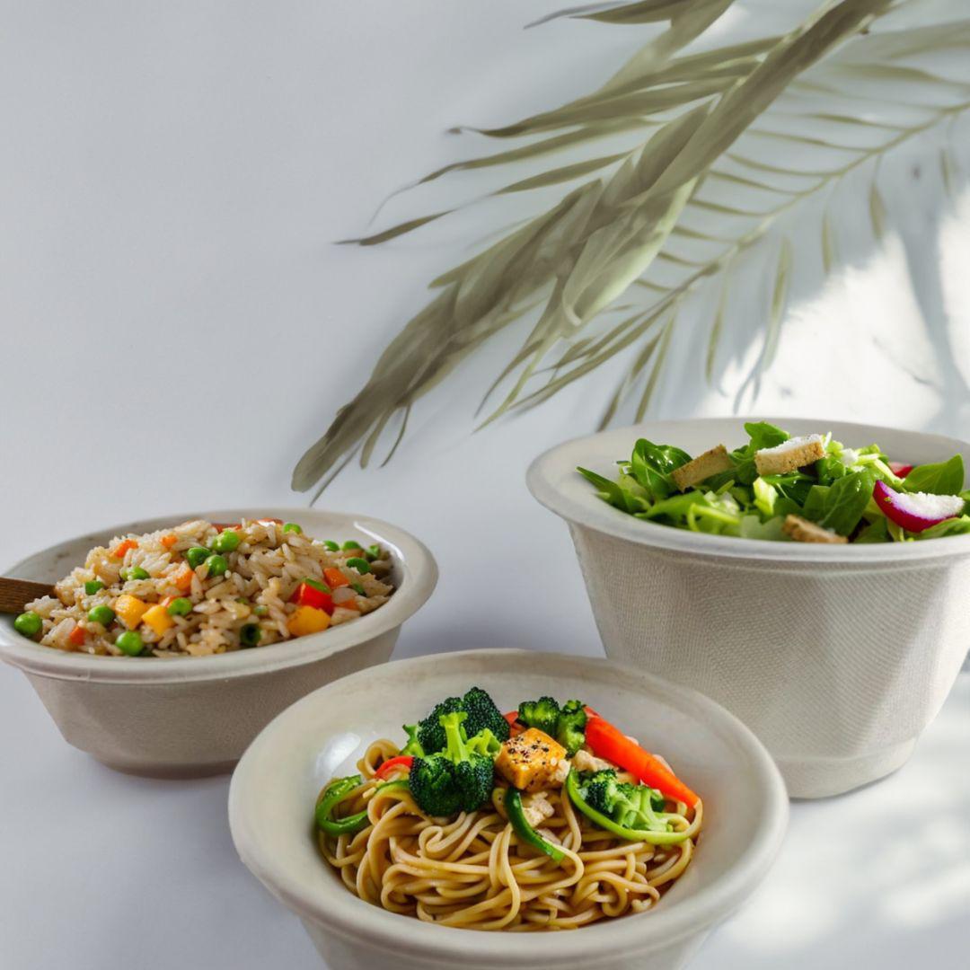 350ml Deep Bagasse Bowl