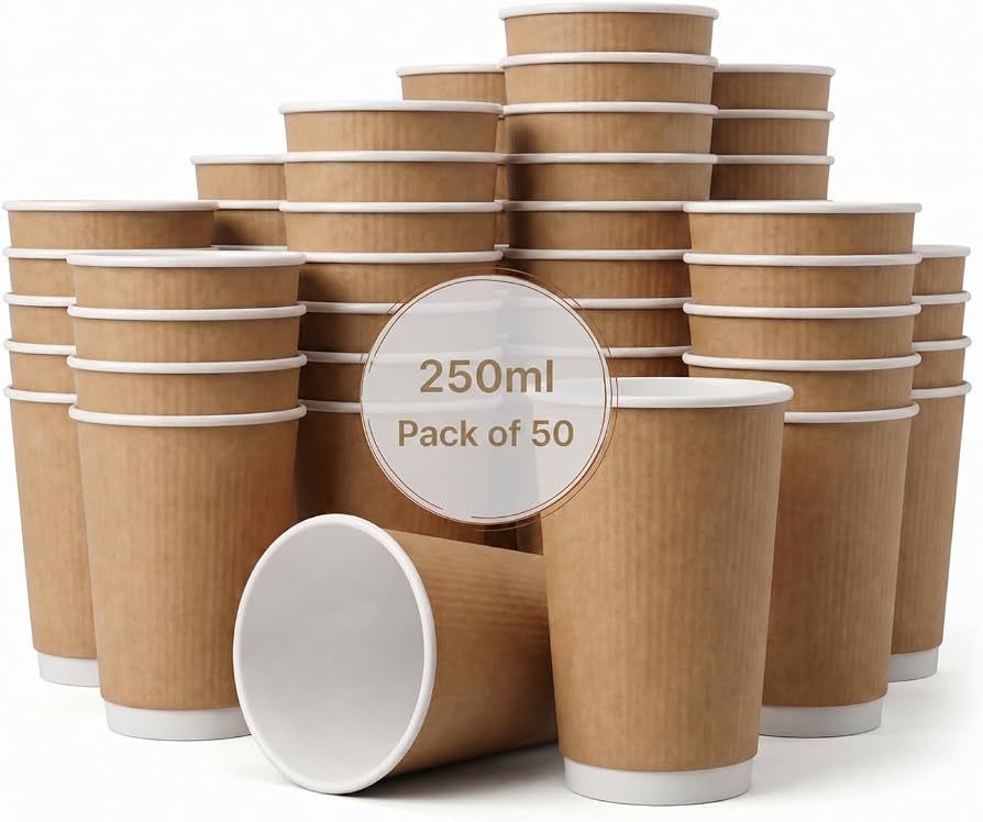 250ml Double Wall Kraft Paper Cup