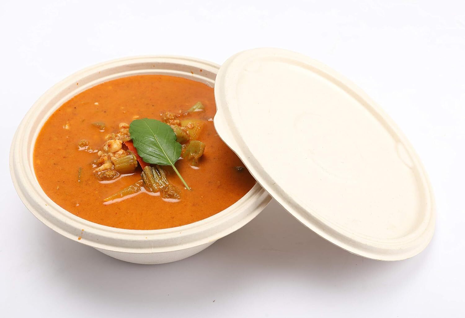 500ml Large Bagasse Soup Bowl