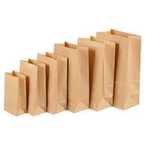 Square Bottom Brown Paper Bags