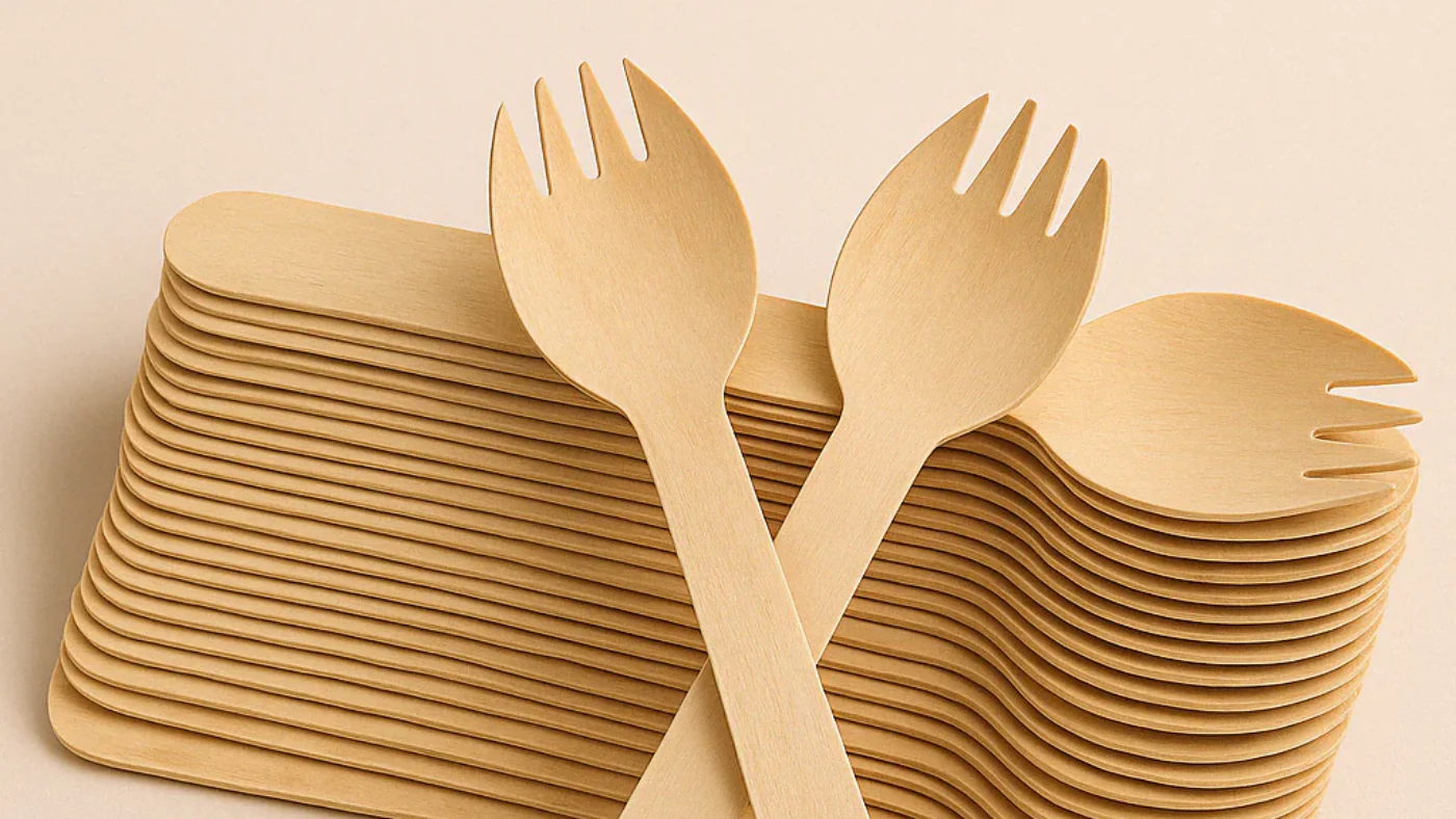 Disposable Wooden Spork