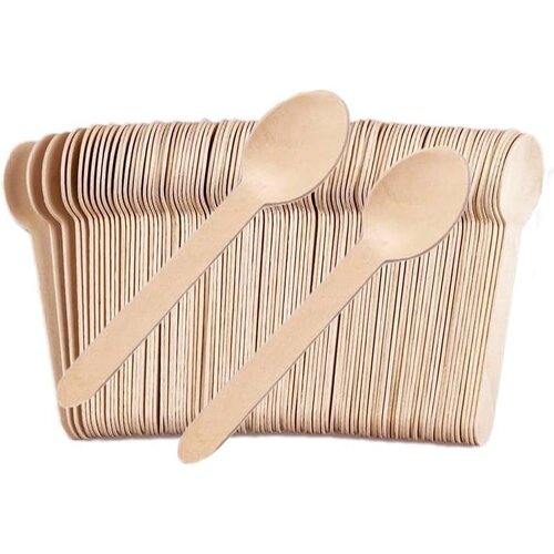 140 Mm Birch Wooden Spoon