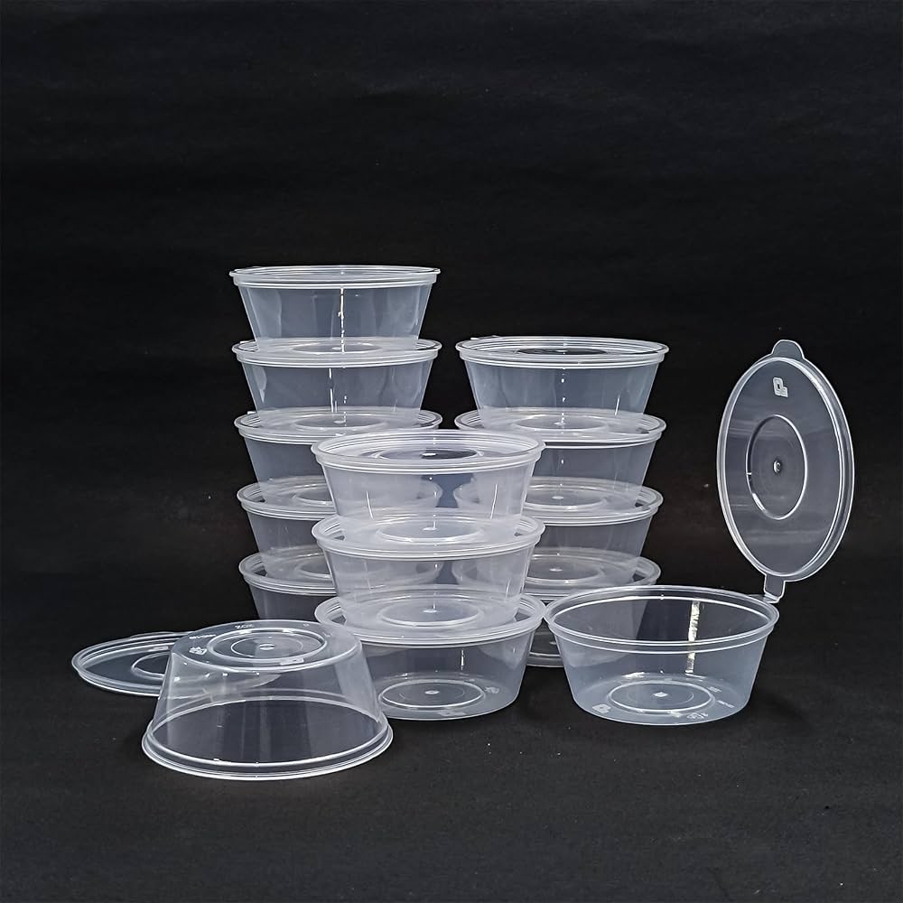 Disposable Plastic Sauce Container