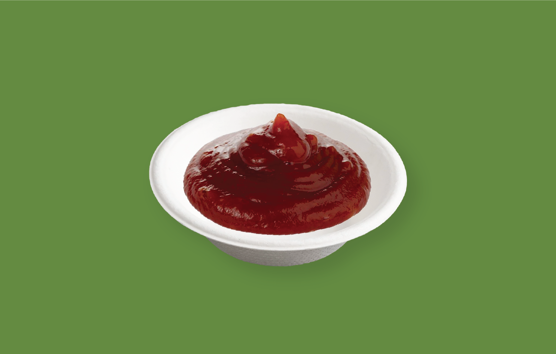 50 mL Ketchup Wati Bagasse bowl