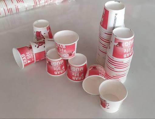 Printed Paper Tea Cup