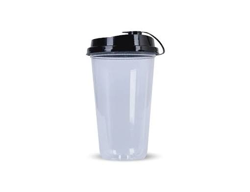 SIPPER GLASS WITH LID