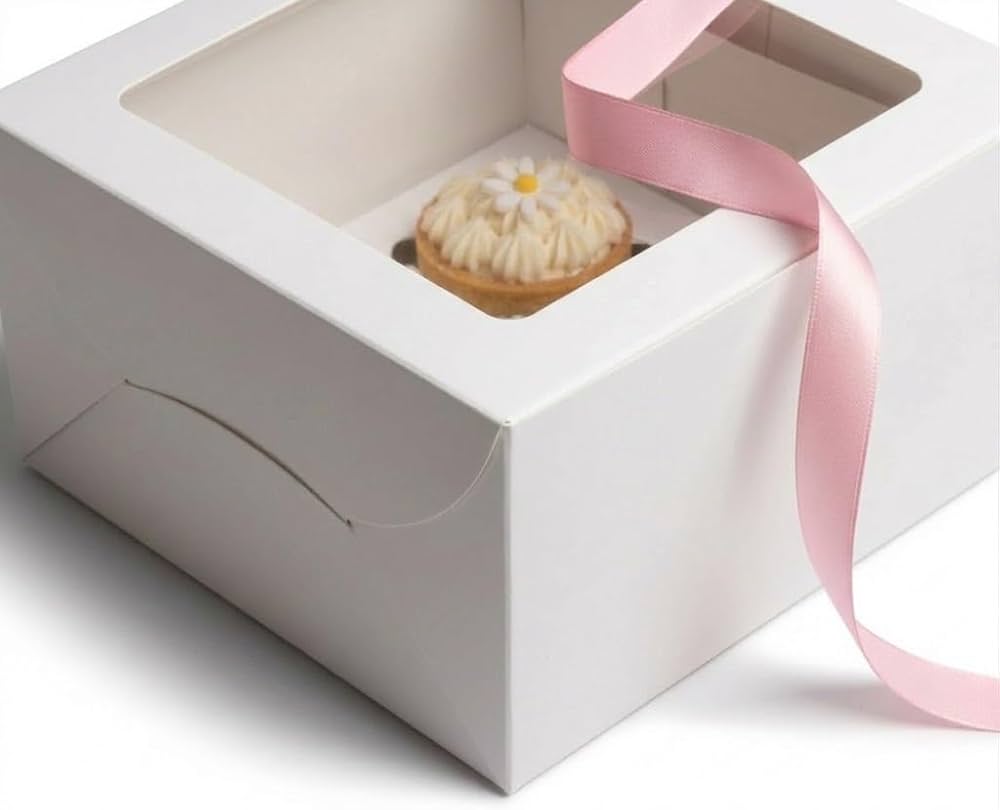 White Board Cake Packaging Box