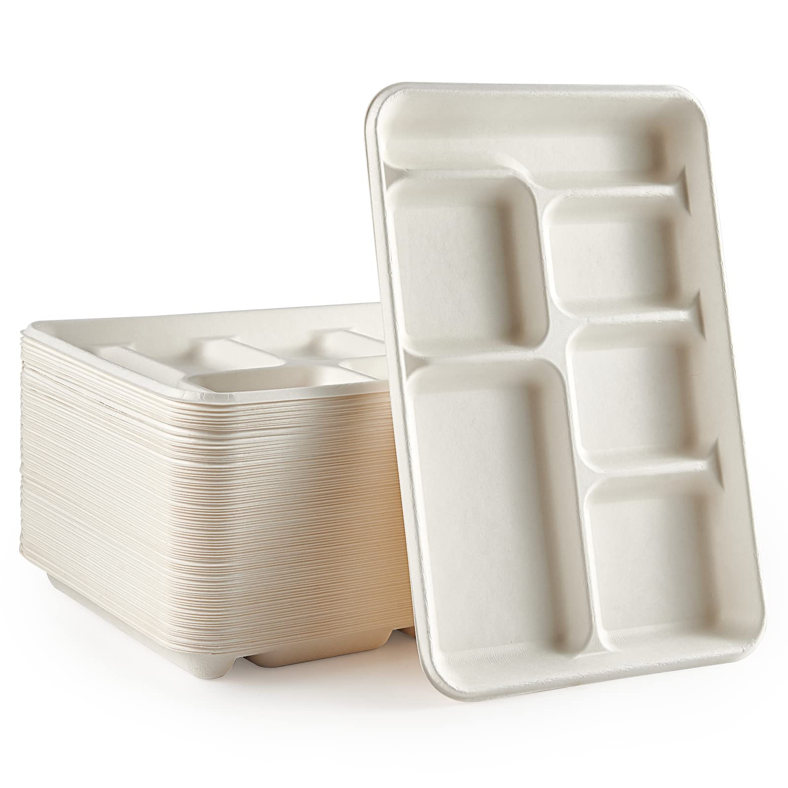 Disposable Compartment Plate