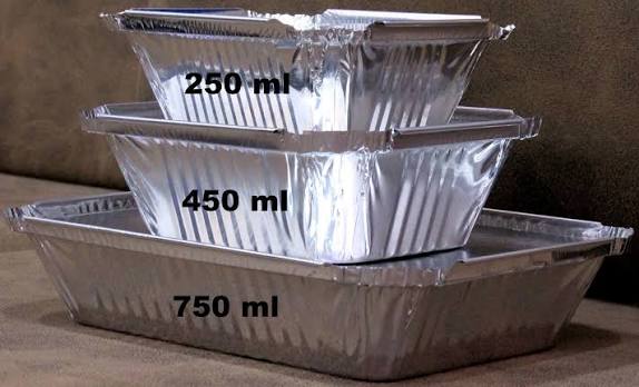 450 ml Aluminum Foil Container